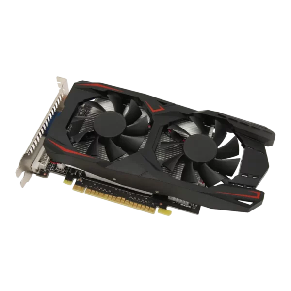 کارت گرافیک گیمینگ GTX1050Ti، کارت گرافیک گسسته 4 گیگابایتی GDDR5 128 بیتی، 650 مگاهرتز 1800 مگاهرتز، DVI VGA...